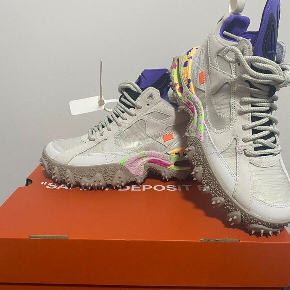 Size 10 - Nike Off-White x Air Terra Forma White
